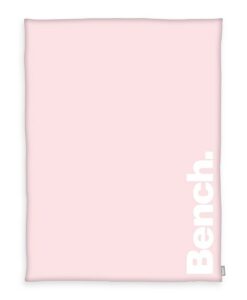 Bench pléd világos rózsaszín