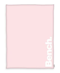 Bench pléd világos rózsaszín