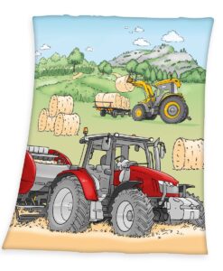 Herding Traktor pléd