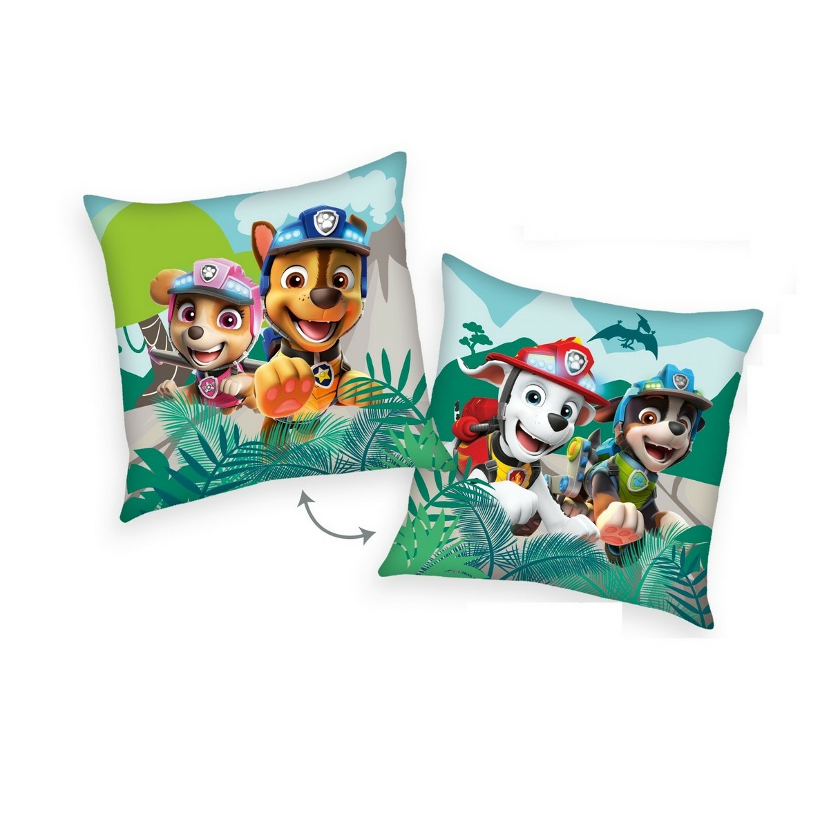 Herding Paw Patrol Dino Rescue kispárna zöld