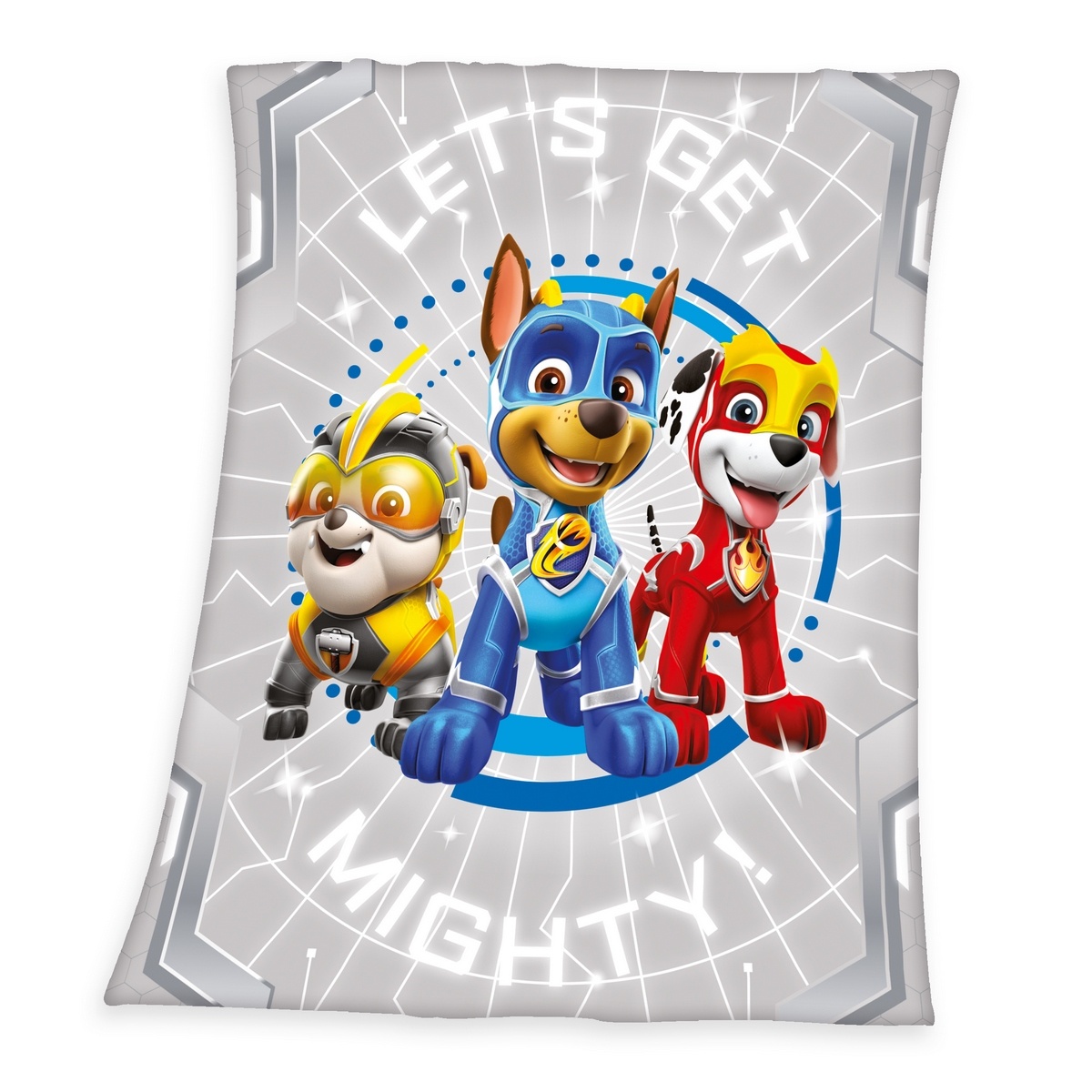 Herding Paw Patrol Mighty Pups pléd