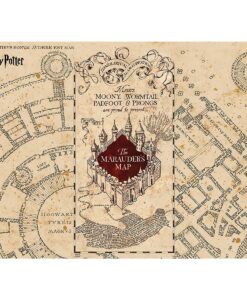 Harry Potter Marauders térkép tányéralátét