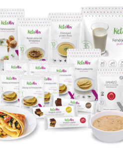 4 hetes ketogén diéta - 2. fázis - Proteindús ételek KETOMIX