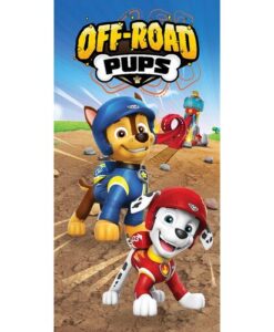 Mancs Őrjárat Off Road gyerek törölköző