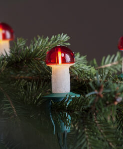 Filament Légyölő galóca fényfüzér piros