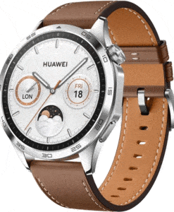 HUAWEI Watch GT 4 46 mm Brown Leather Strap 55020BGW férfi karóra vélemények
