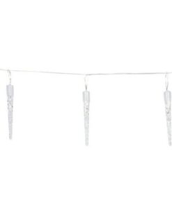 Jégcsapok fényfüzér