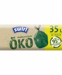 Swirl ECO összehúzható zsák szemeteskosárba 35 l