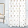Bellatex Fürdőszoba függöny Négyzet bézs