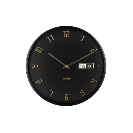 Karlsson 5953BK design falióra 30 cm