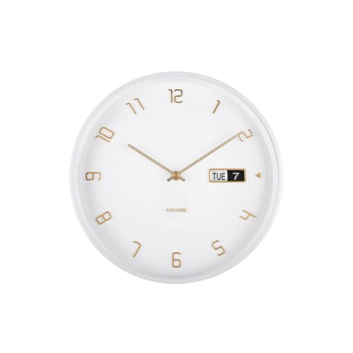 Karlsson 5953WH design falióra 30 cm