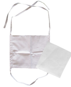 JAHU Pamut kötős szájmaszk szűrőzsebbel  1x NANO szűrő