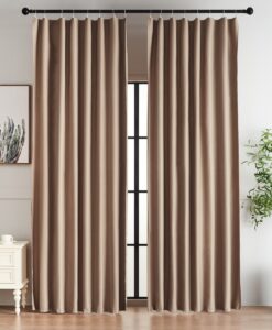 4Home Dublin Sötétítő függöny karikákkal bézs színű